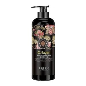 شامپو آبرسان و تغذیه کننده موی سر سی پی اس CPS مدل Collagen حاوی کلاژن حجم 900 میل