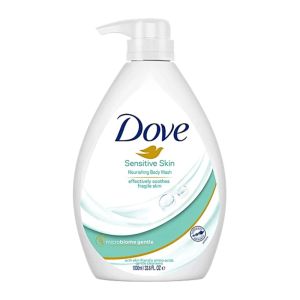 شامپو بدن داو Dove مدل Sensitive Skin مناسب پوست های حساس حجم 1000 میل