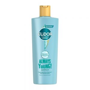 شامپو ترمیم کننده مو Elidor مدل Always Young حاوی کلاژن حجم 350 میل