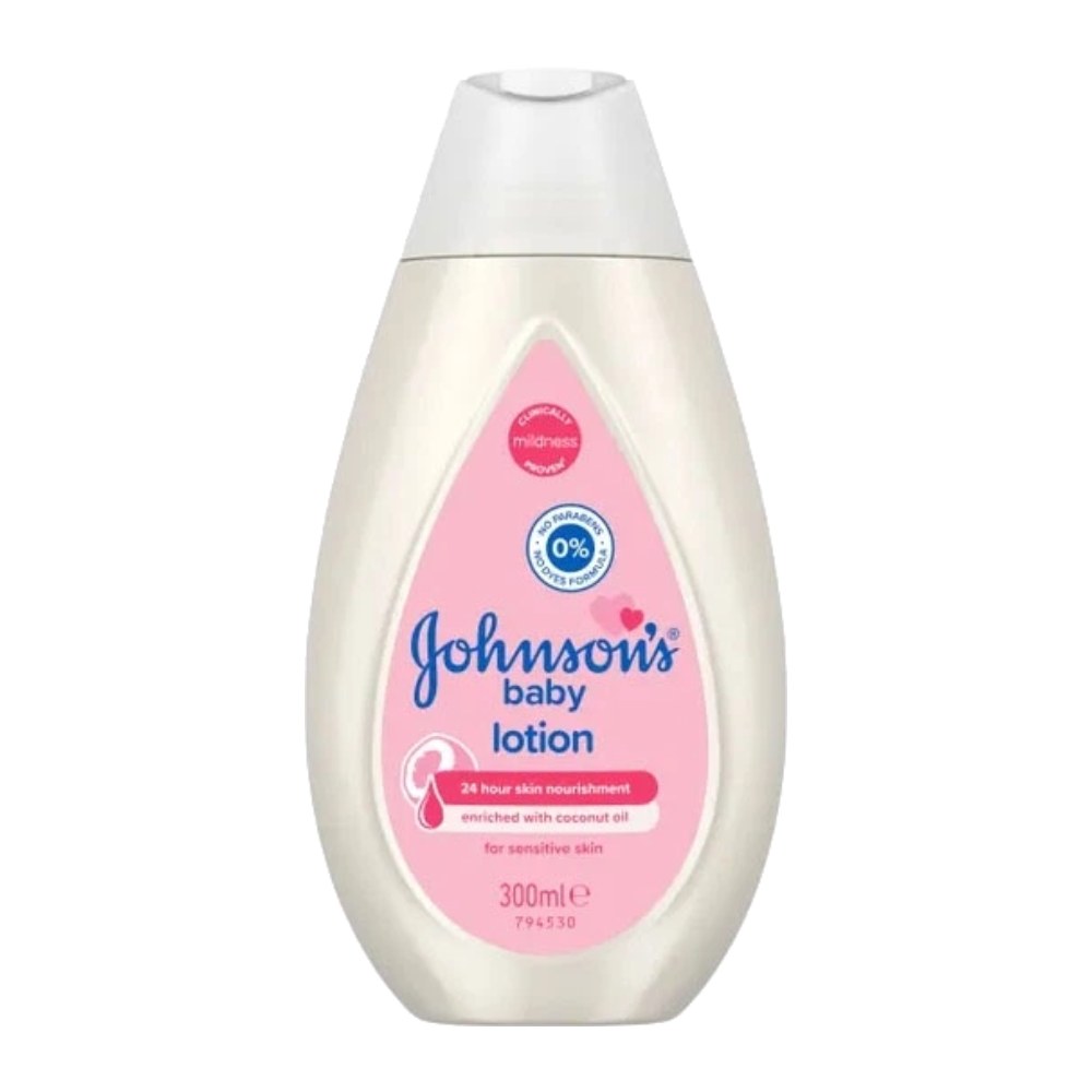لوسیون بدن کودک Johnson's مناسب پوست نازک و حساس کودکان حجم 300 میل