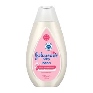 لوسیون بدن کودک Johnson's مناسب پوست نازک و حساس کودکان حجم 300 میل