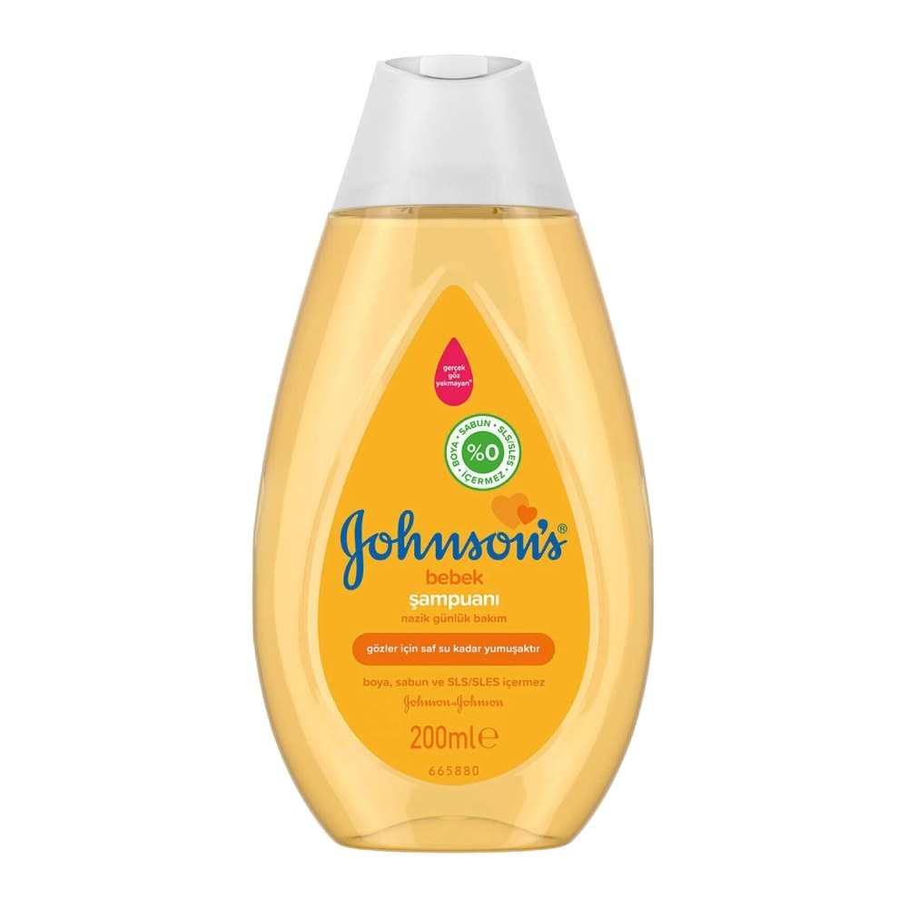 شامپو بچه جانسون Johnson's مدل Nazik Gunluk Bakim مناسب مصرف روزانه حجم 200 میل