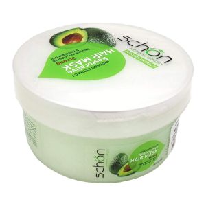 ماسک مو احیا کننده شون Schon مدل Avocado Extract حاوی عصاره آووکادو حجم 300 میل