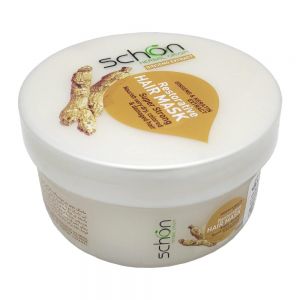 ماسک مو شون Schon مدل Genseng And Keratin مناسب موهای خشک و رنگ شده حجم 300 میل