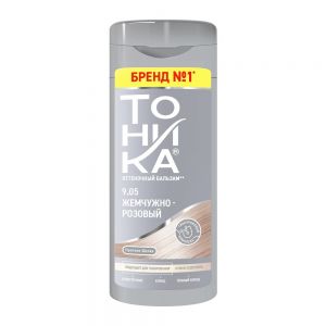 شامپو رنگ مو تونیکا Tonika مدل 9.05 پایه رنگ صورتی مرواریدی حجم 150 میل