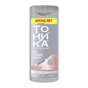 شامپو رنگ مو تونیکا Tonika مدل 9.53 رنگ بلوند صورتی حجم 150 میل