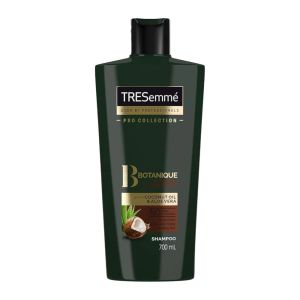شامپو ترمیم کننده مو ترزمی TRESemme مدل Coconut Oil And Aloe Vera حجم 700 میل